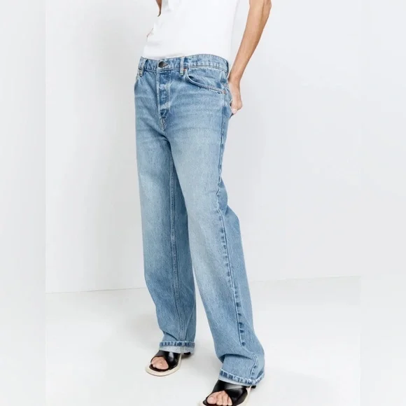 Raey 31" Dad organic-cotton boyfriend jeans - Picture 2 of 10
